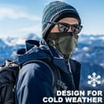 thumbnail image 3 of Winter Neck Warmer Gaiter Windproof Face Mask Balaclava Bandana for Ski Snowboard, 3 of 6