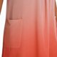 thumbnail image 5 of Vestido Formal Largo Impreso de Gasa Suelta con Cuello Redondo Y Bolsillos de Parche, Vestido Casual Largo para las Mujeres Primavera Verano, 5 of 8