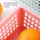 thumbnail image 4 of Bewildely Cestas de almacenamiento debajo del estante: maximice el espacio y los artículos Caja ordenada Cesta debajo del estante Juguetes Almacenamiento y organización del hogar polvo nórdico, 4 of 6