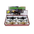 thumbnail image 2 of ModelToyCars Combat Copter with Lights & Sounds Diecast Helicopter Set - Box of 6  Diecast Toy Helicopters, Assorted Colors, 2 of 2