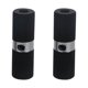 thumbnail image 1 of EeaseMX 1 par de pedales cilíndricos de aluminio antideslizantes para bazuca, estriberas, reposapiés, palanca de lanzamiento, accesorios para bicicleta (negro), 1 of 7