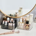 thumbnail image 1 of YAOMOBB Makeup Tools Box Clear Cosmetics Storage Box Organizer Multi Compartments Lipstick Makeup Container, 1 of 7