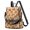 Thanksgiving Roast Turkey Pumpkin Pattern, variant on Thanksgiving Orange White Gingham Pattern Fashion Backpack, Convertible Shoulder Bag with Side Bottle Pockets & Convertible Strap, Large Capacity Gifts for Women Casual Use
