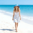 thumbnail image 3 of Bucket Sun Hat Cute Cap for Women Fashion Fold-up Brim Packable Summer Beach by Solaris, 3 of 7