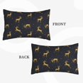 thumbnail image 4 of Bixox Christmas Deers Printed Pillow Protector,Super Soft Ideal for Home,Guests,Rentals - 16"x24", 4 of 8