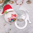 thumbnail image 4 of Troquel grabado Alinacutle, sombrero de Navidad, cúpula de caramelo, soporte para dulces, troquelado de corte de Metal, papel de álbum de recortes, álbum artesanal, tarjeta hecha a mano, 4 of 4
