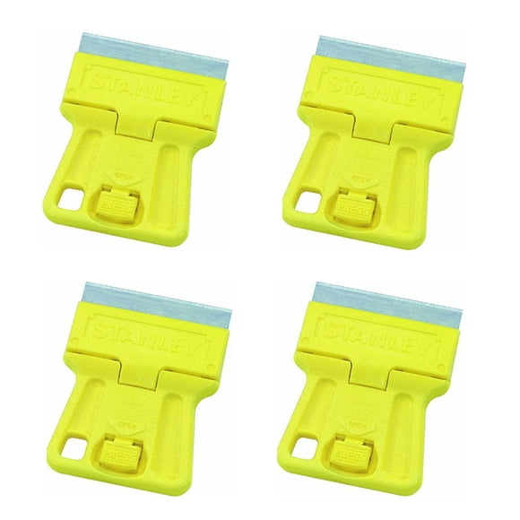 Raspador Mini Razor Blade Stanley 28-100 de alta visibilidad (4 veces)
