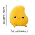 thumbnail image 3 of 19.6" Fruit Super Soft Stuffed Plush Toy Pillow Cute 50cm Mango Cute, 3 of 3