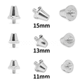 thumbnail image 1 of Tacos de fútbol Tacos de fútbol Tacos de fútbol SG Tacos de fútbol de aluminio y metal Rosca de repuesto M5, 1 of 2