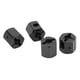 thumbnail image 3 of 4 Uds adaptador hexagonal de 12mm aleación de aluminio adaptadores de accionamiento de cubo hexagonal de rueda de 12mm para Axial SCX10 90046 para coche D90 1/10 RC negro, 3 of 14