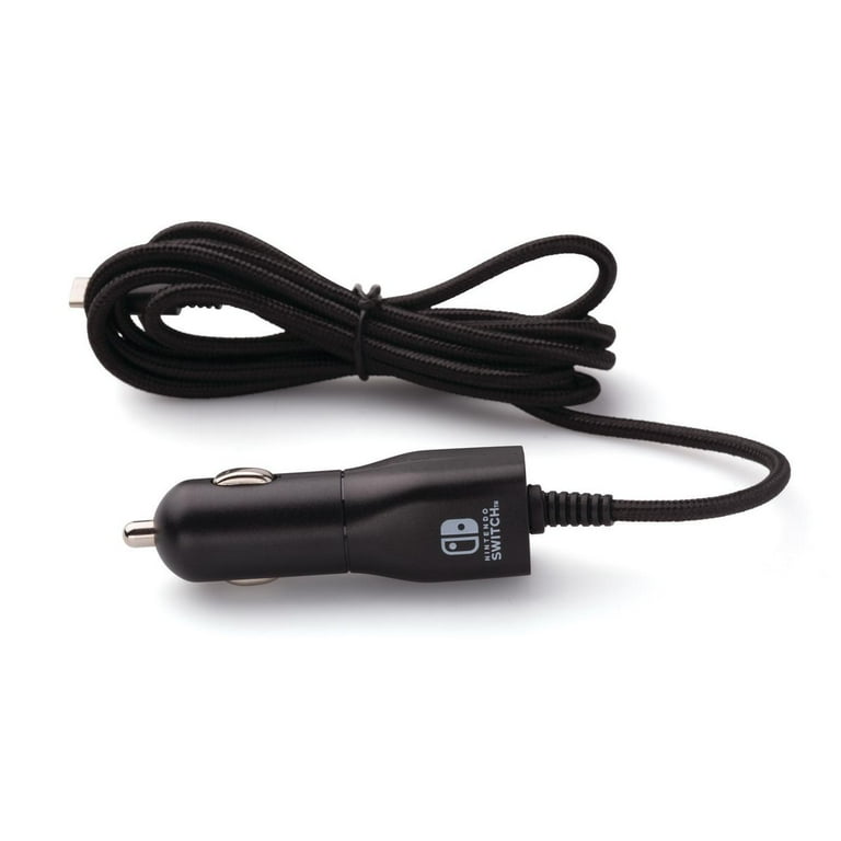 PowerA Car Charger for Nintendo Switch, 6ft braided USB-C
