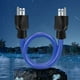 thumbnail image 5 of Cable de alimentación para RV de 12 AWG, cable de extensión de 25 A con adaptador NEMA 5-15P a TT-30R, cable resistente de 0,6 m para una transferencia de energía confiable, para conexiones, 5 of 5