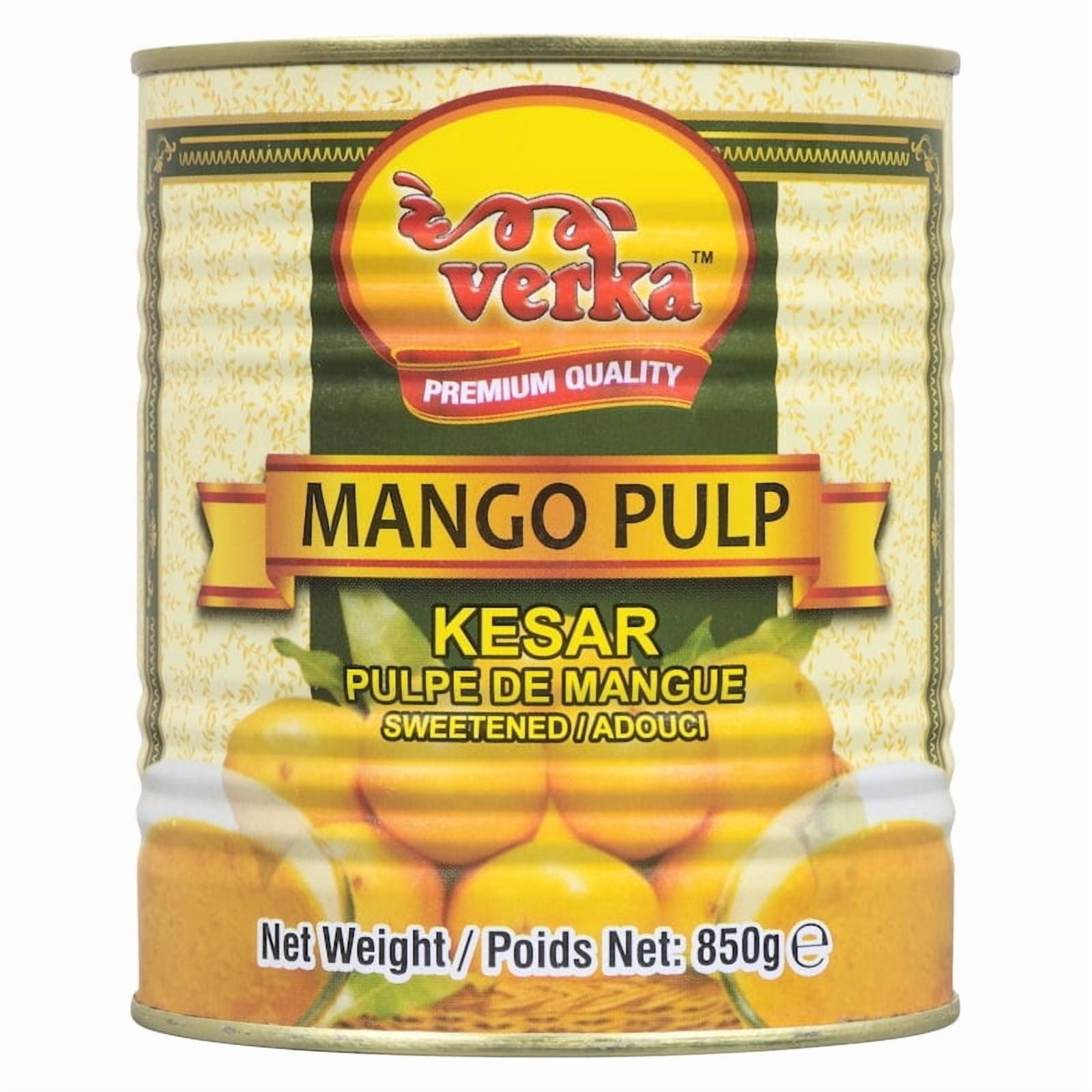 Verka Kesar Mango Pulp, 850g - Walmart.ca