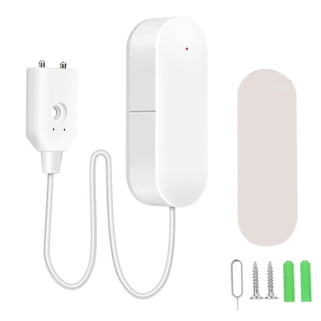 Detector De Fugas De Agua Wifi Tuya, Alarma De Inundación Por Desbordamiento Para Amazon Alexa Para Google Home Advancent EL008891-00