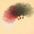 thumbnail image 2 of 1pc Plastic Coral Branch Artificial Coral Decoration Landscape Decoration Props for Wedding Aquarium Home (Red), 2 of 4