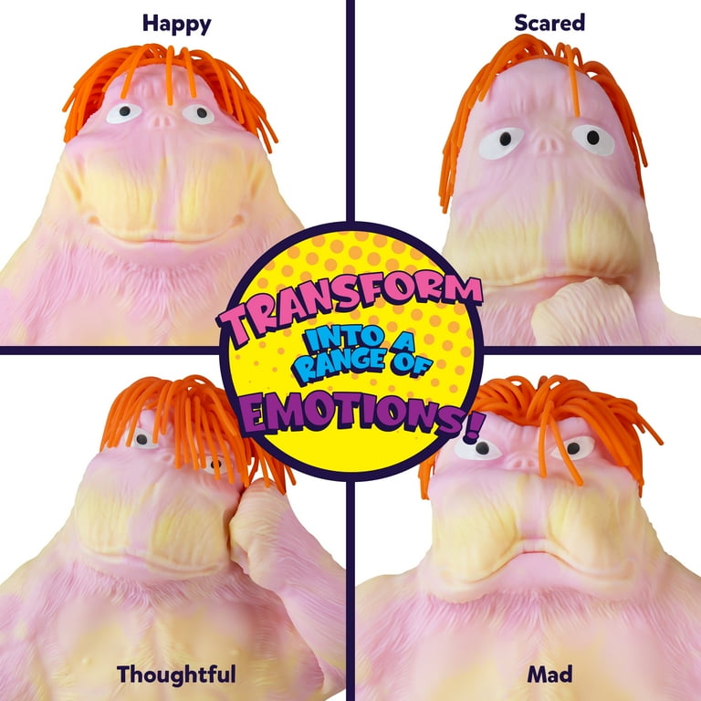 ORB Original Jumbo Hairdo Funkee Monkee (Yellow/Pink) – BIG