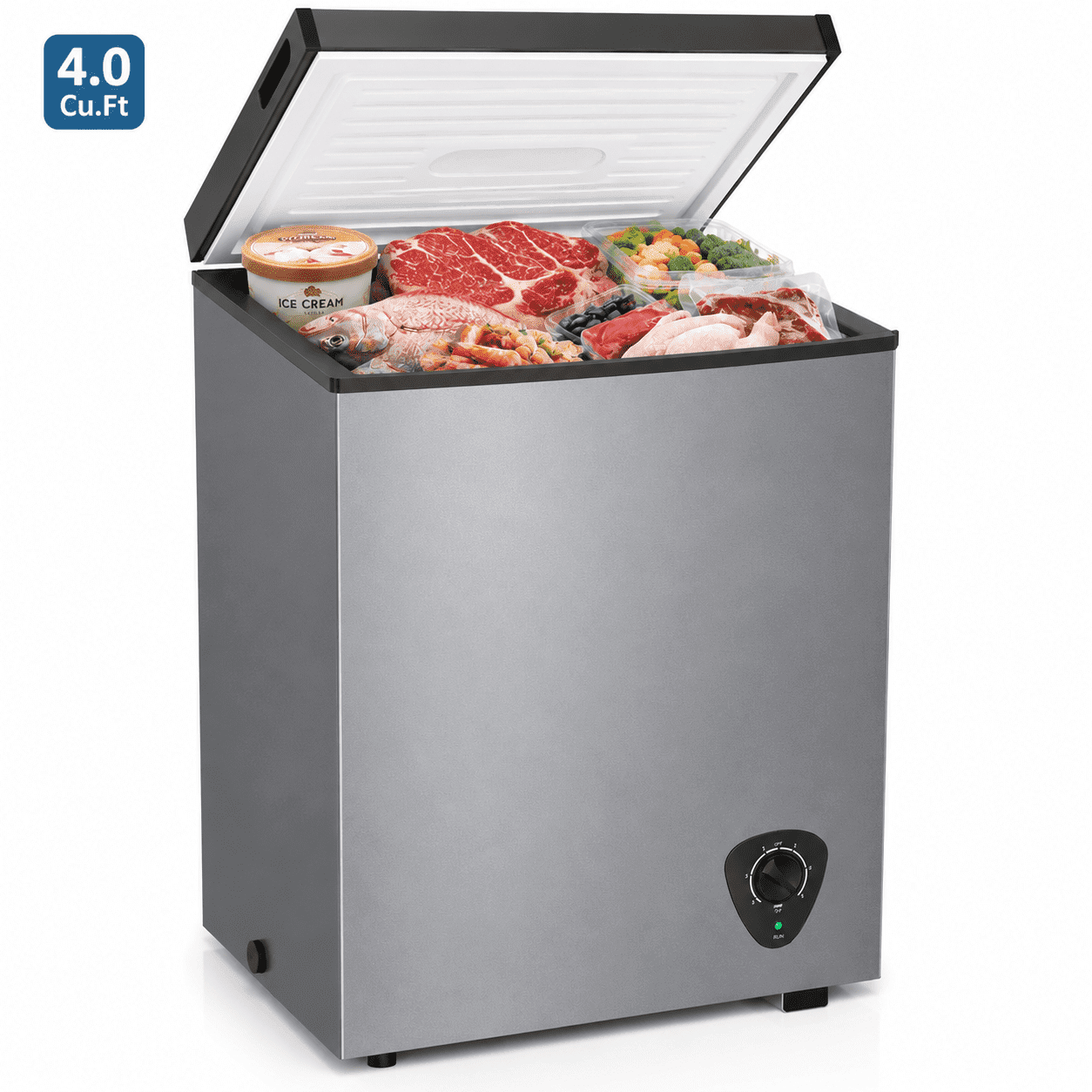 Arctic King 7.0 Cu Ft Chest Freezer with Convertible Modes