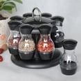 thumbnail image 1 of Yuarrent Estante giratorio para especias, de cocina, hierbas, condimentos, una sola capa, 8 tarros Cocina y Comedor, 1 of 1