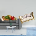 thumbnail image 2 of Escultura de resina de José, figura de Jesús durmiendo, decoración de escritorio para casa de muñecas, sofá en miniatura, modelo artesanal, muebles de, 2 of 8