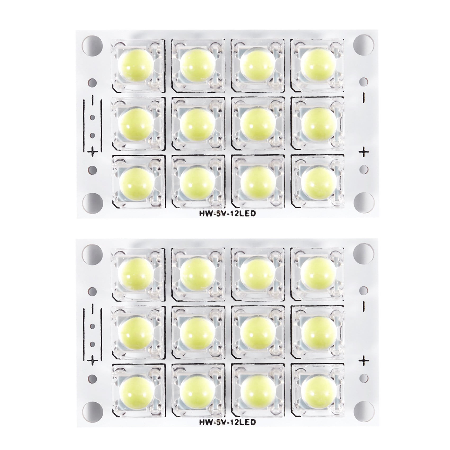 12V 9-LED Super Bright Warm White Piranha LED board Night LED Lights Lamp 