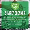 thumbnail image 5 of GreenLife Artisan Healthy Ceramic Nonstick, 1QT and 2QT Saucepan Pot Set with Lids, Stainless Steel Handle, , Dishwasher Safe, Oven Safe, Turquoise, 5 of 6