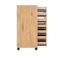 thumbnail image 3 of Naomi Home Adult 7-Drawer Storage Cabinet with Wheels for Bedroom or Home Office, Natural, 3 of 10