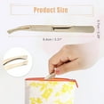 thumbnail image 4 of Unique Bargains Anti Slip Eyebrow Clip Gold Tone Eyebrow Clip for Women Eyebrow Combing 3.31"x0.28", 4 of 7
