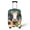 Vintage Cow Heart Sunglasses, variant on HELLHERO Europe Map Print Luggage Cover Anti Stain Dust Isolation Polyester Spandex Suitcase Cover for Travel Airport