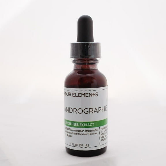 Four Elements Organic Herbals Andrographis Tincture 1 oz Liquid