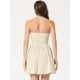 thumbnail image 4 of Disfraz de navidad Fiesde las mujeres sin tirantes con cremalleexpuessólido mini vestido de tubo acampanado Albaricoque L, 4 of 6