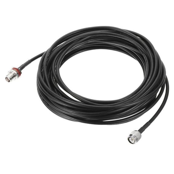 RG58 RF Coaxial Cable TNC Male to TNC Female Pigtail Jumper Cable 32.8 Feet