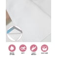 thumbnail image 6 of Blue Grey Ombre Kitchen Dish Towels for Drying Dishes Set of 3, Modern Gradient Abstract Art Waffle Weave Microfiber Hand Tea Bathroom Towels Quick Dry & Absorbent Towel 15.7x23.6, 6 of 7