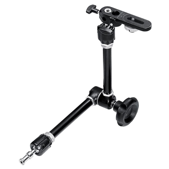 Magic Arm Manfrotto 244 de fricción variable con plataforma de cámara