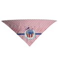 thumbnail image 3 of Bufanda para mascotas Toalla triangular para mascotas Toalla para saliva de mascotas Bufanda para perros Toalla cómoda y transpirable, 3 of 3