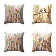 thumbnail image 3 of 18Inch Bird Flower Pillow Case Bed Sofa Living Room Decor Throw Cushion Cover, 3 of 8