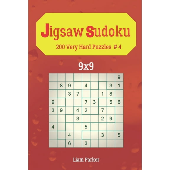 Jigsaw Sudoku - 200 Very Hard Puzzles 9x9 vol.4