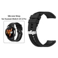 thumbnail image 4 of Correa de silicona para reloj GT2 46 mm/GT 2e, color negro, 4 of 9