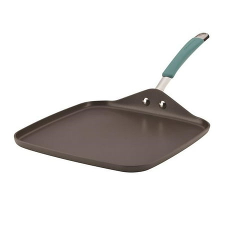 Hard Griddle - Rachael Ray Cucina Hard-Anodized Nonstick Shallow Square Griddle, 11