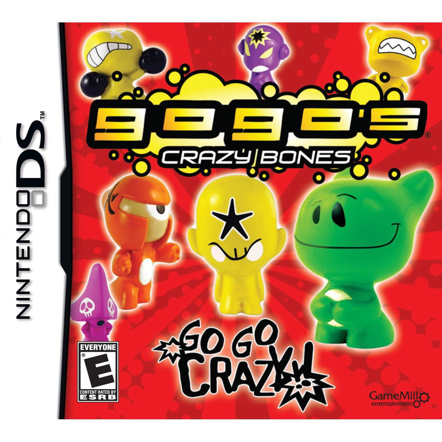 Gogo S Crazy Bones Game Mill Nintendo Ds 834656086206 Walmart