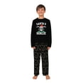 thumbnail image 5 of Family Matching Christmas Pajamas Santa's Favorite Goalie Hockey Theme, Sizes NB to 6XL with Pet Outfit, 5 of 7