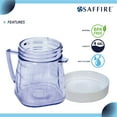 thumbnail image 3 of Mini 1-cup Plastic Jar for Oster Blender (2 Pieces), 3 of 7