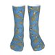 thumbnail image 1 of Golden Trombones Of Music Notes Socks,Unisex Fashion Athletic Casual Socks Adult Stockings Sports Socks Travel Socks For Women Men, 1 of 5