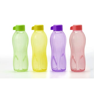 Tupperware Plastic Water Bottle With Time Marker, 1000 mL