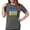 Charcoal, variant on CafePress - Ukraine T Shirt - Womens Comfort Colors® Shirt