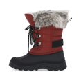 thumbnail image 4 of Trespass - Botas para Nieve de Piel Sintética Lanche con Cordones, Ajustable, Cierre Adhesivo para Niños/Niñas (Merlot) Trespass UTTP4909_merlot, 4 of 7