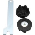 thumbnail image 3 of Spanner Kit, Reverse Aluminum Thread For Blender Coupler, Easy Installation, Quality Assurance, Compatible With KitchenAid Models, Rubber Teeth For Secure Fit, 3 of 5