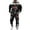 Black, variant on Christmas Sweatshirt Holiday Hooded Sweatshirt And Jogger Pants Comfortable Soft Casual Wear Two Piece Outfit For Festive Season Christmas Sweater