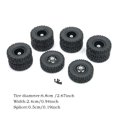 thumbnail image 5 of RC Car Metal Wheel Professional Creative RC Kit RC Kit Hardware Remolores de automóviles RC pequeños RC Set Silver 1 Set 1 Inevent FN001365-03, 5 of 5