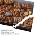 thumbnail image 3 of 1000 PCS 1000 Piece Wooden Puzzles Various Bread,Unique Artwork For Adults,Stress Relieving Pleasure,Classic Food Bread Puzzle,Great For Relaxation And Display For Puzzle Lover,High Difficulty Puzzle, 3 of 6