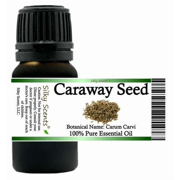 Caraway Seed Essential Oil 5 ml (1/6 fl oz) - 100% Pure and Natural by Silky Scents